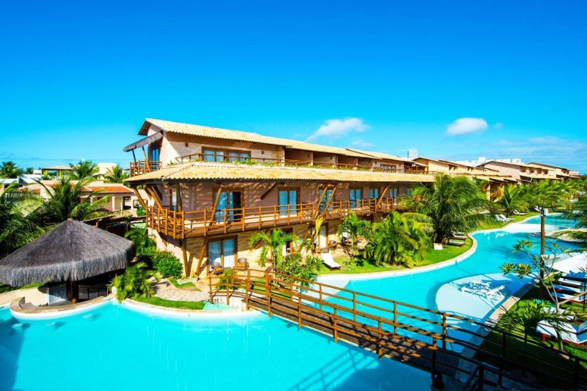 Praia Bonita Resort & Conventions - Praia De Camurupim Tabatinga  Kültér fotó