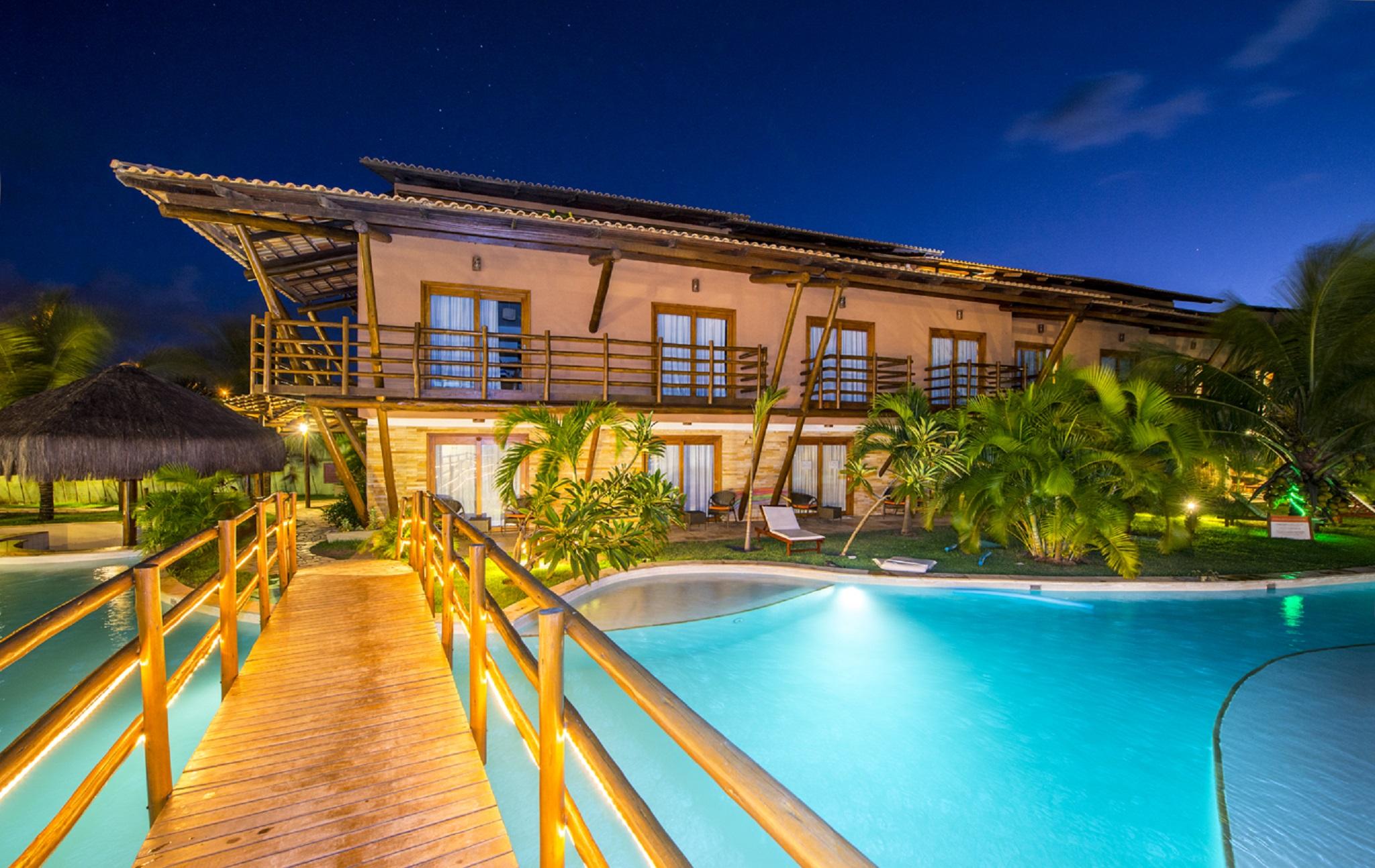 Praia Bonita Resort & Conventions - Praia De Camurupim Tabatinga  Kültér fotó